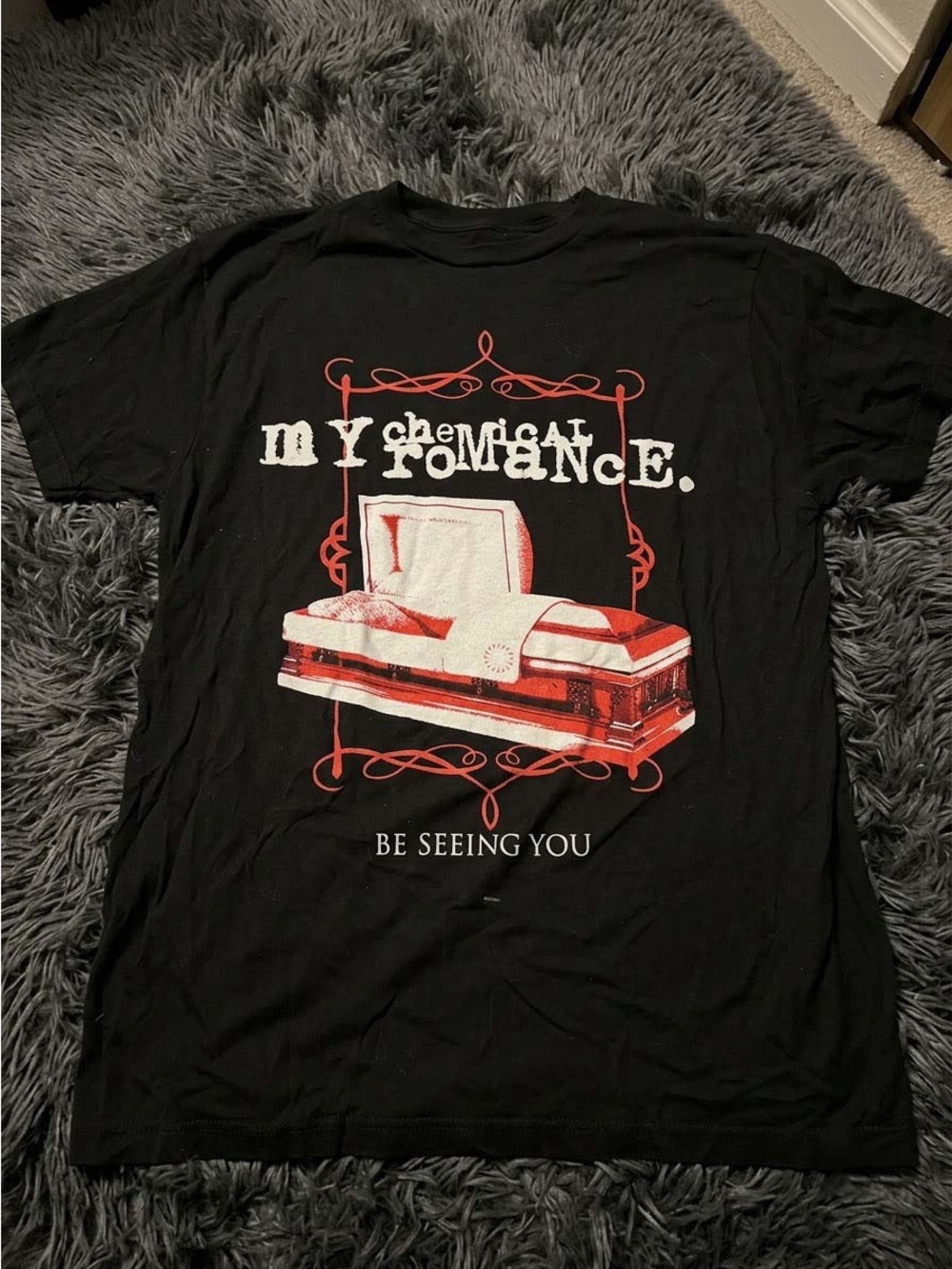 My Chemical Romance Be Seeing You  T-shirt Reprint
